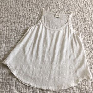 Wrap London UK Linen Tank Vest - US 10-runs small